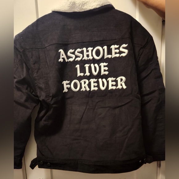 Assholes Live Forever Other - A*shole Live Forever Denim Jacket